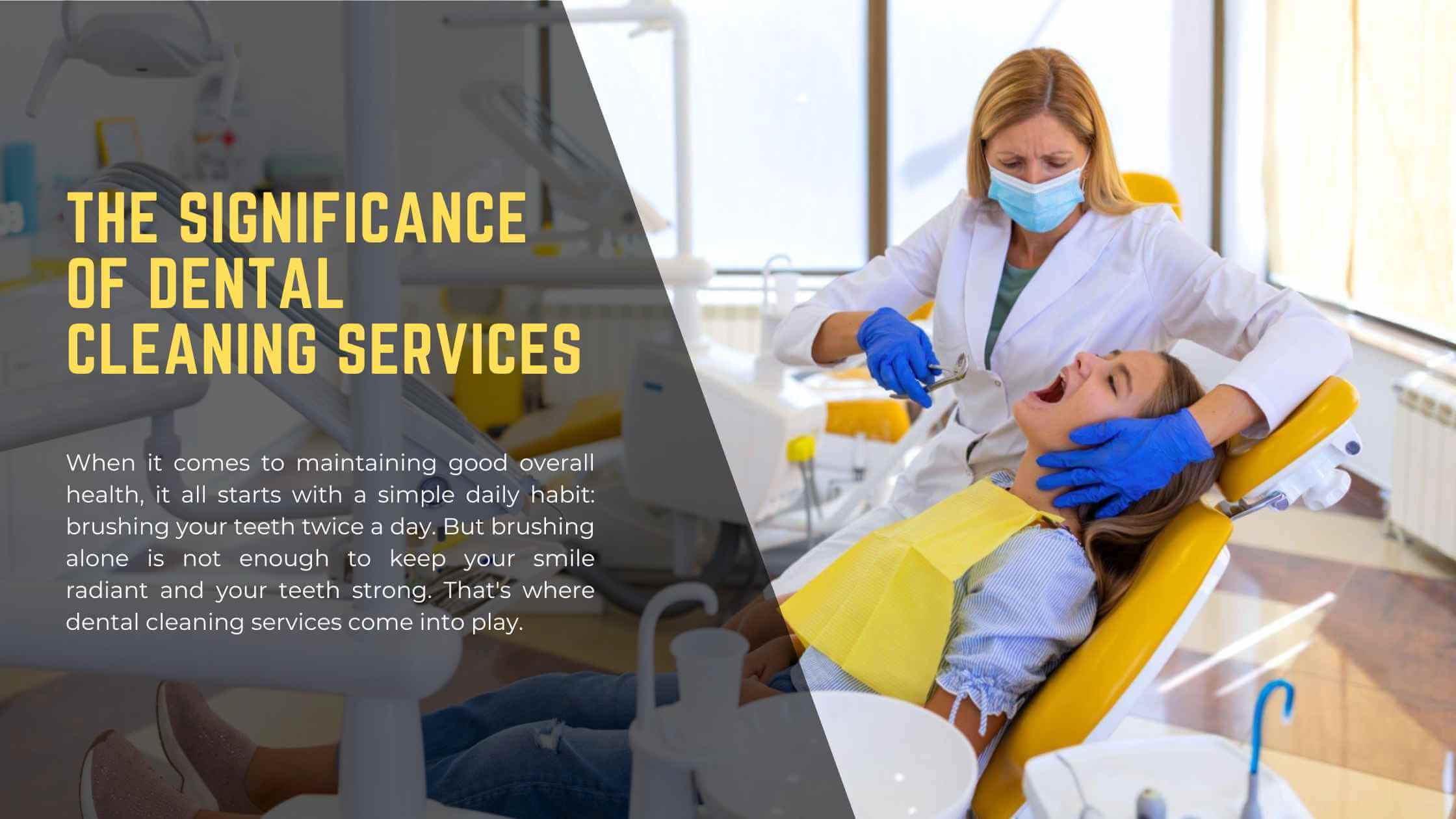 The Significance of Dental Cleaning Services Bright Horizons Dental