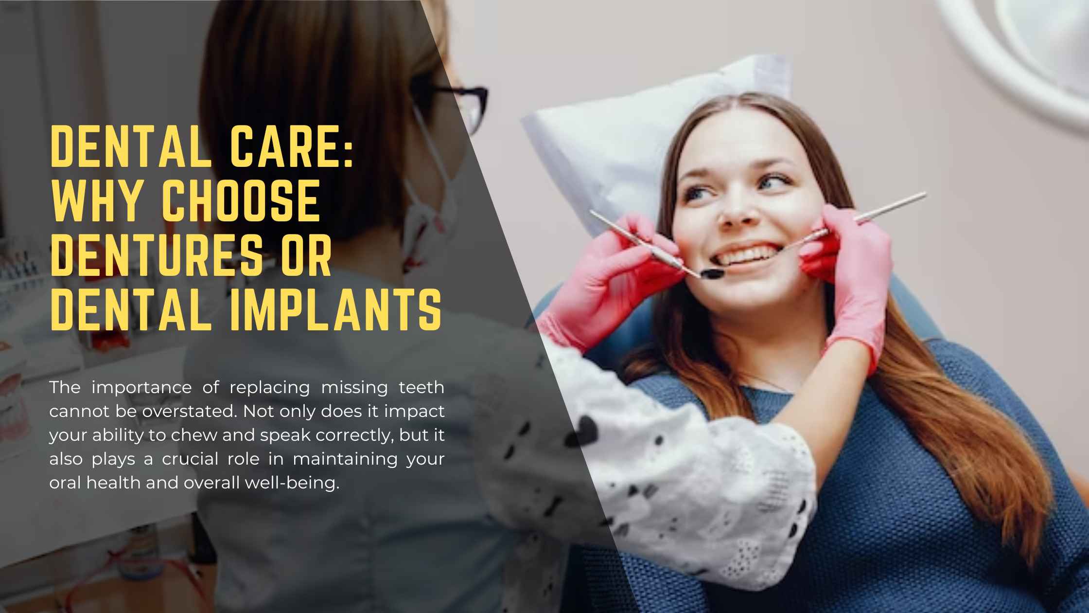 Dental Care Why Choose Dentures or Dental Implants Bright Horizons Dental