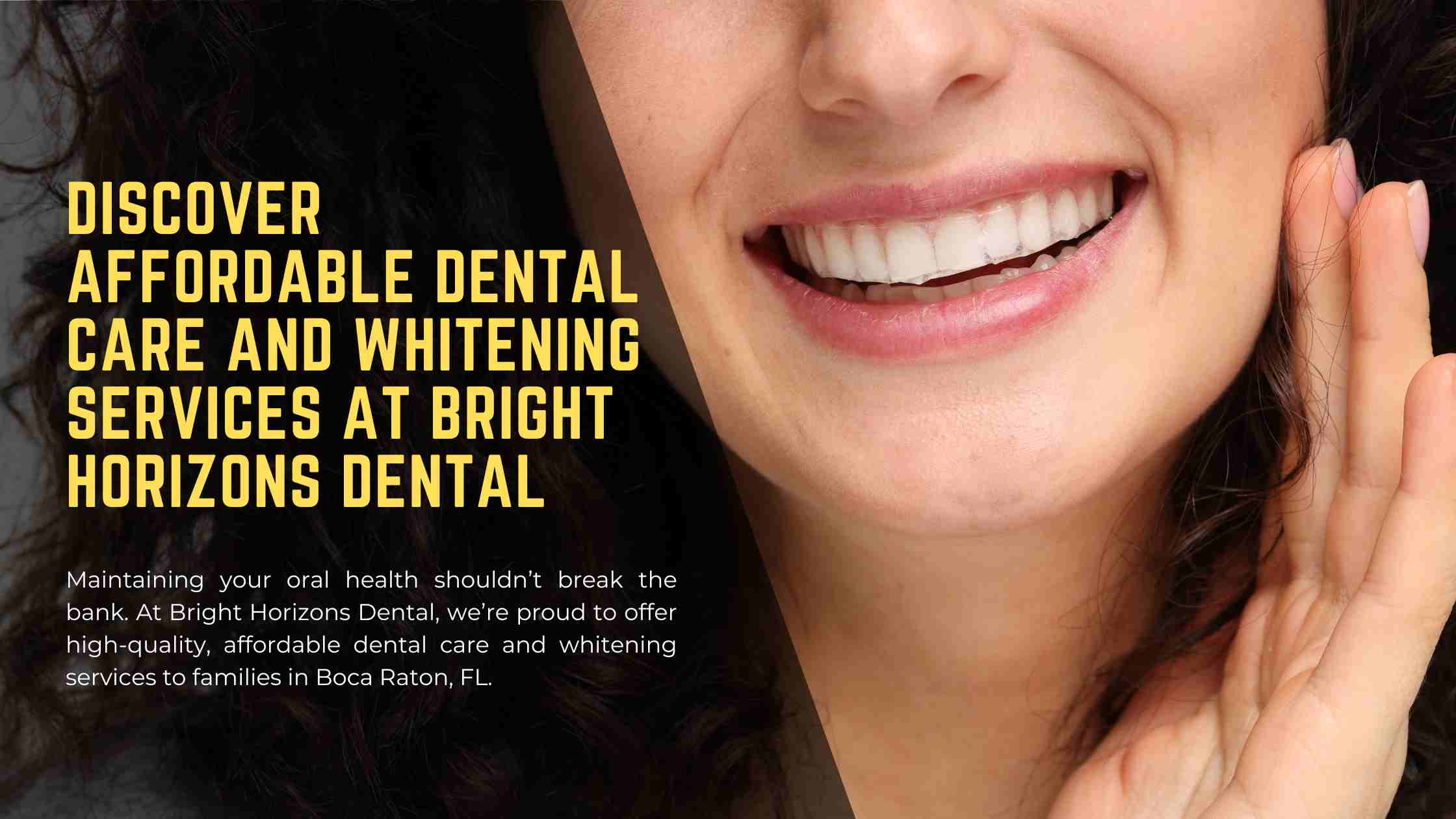 Discover Affordable Dental Care and Whitening Services at Bright Horizons Dental