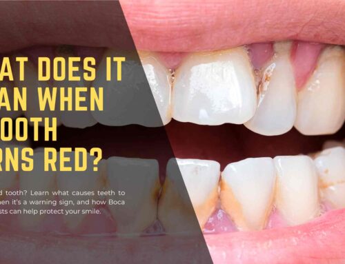 What Does It Mean When A Tooth Turns Red
